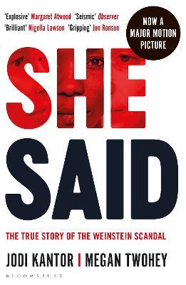SHE SAID THE TRUE STORY OF THE WEINSTEIN SCANDAL