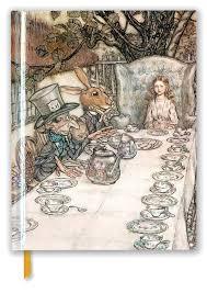 LUXURY SKETCH BOOK ALICE IN WONDERLAND TEA PARTY