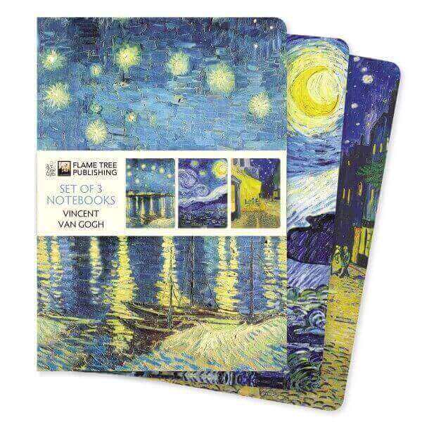 VAN GOGH - 3 STANDARD NOTEBOOKS
