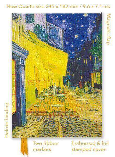 VAN GOGH - CAFE TERRACE - QUARTO JOURNAL