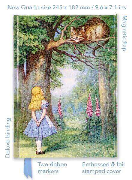 ALICE AND THE CHESIRE CAT - QUARTO JOURNAL
