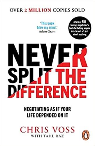 NEVER SPLIT THE DIFFERENCE PB UK
